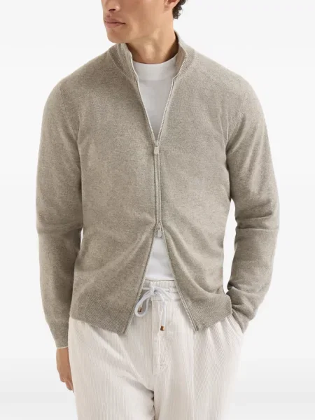 Cardigan Brunello Cucinelli gri
