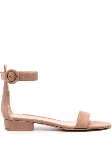 Sandale Gianvito Rossi din piele de căprioară