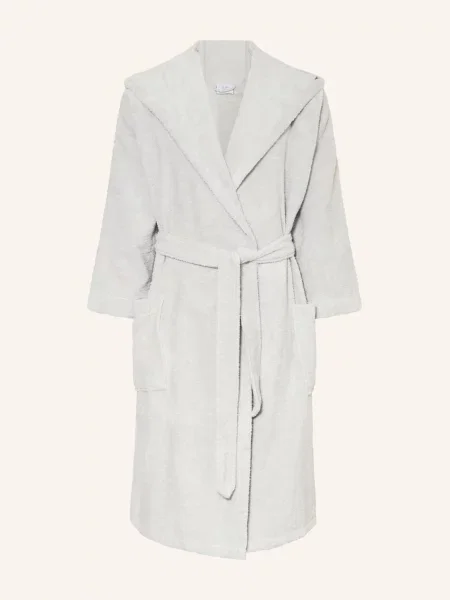 En Vogue Župan Unisex S Kapucí světle šedá