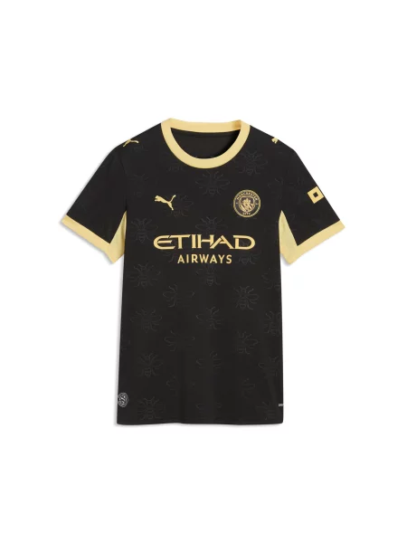 PUMA koszulka wyjazdowa Manchester City Akcesoria S czarny