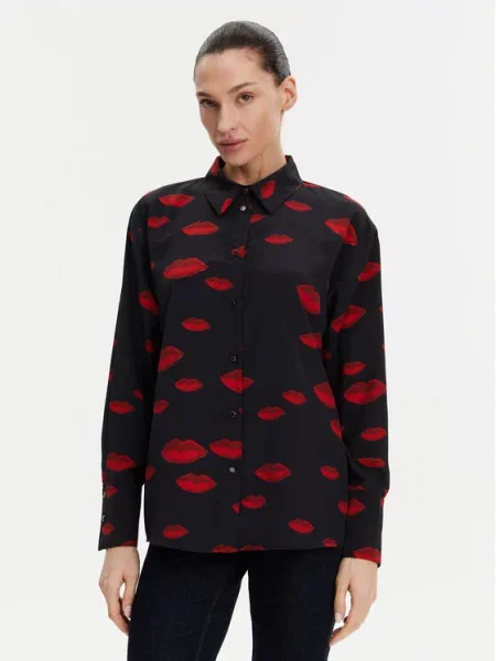 Рубашка Morgan черная