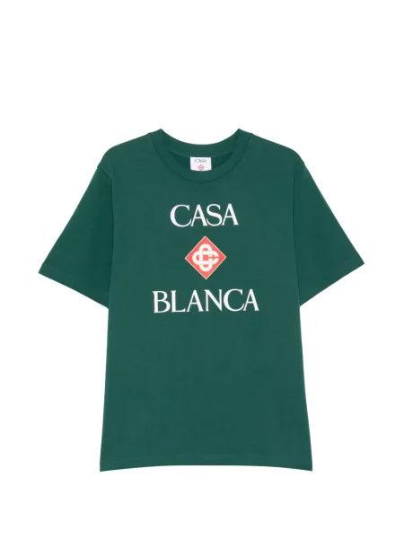Póló Casablanca nyomtatás zöld