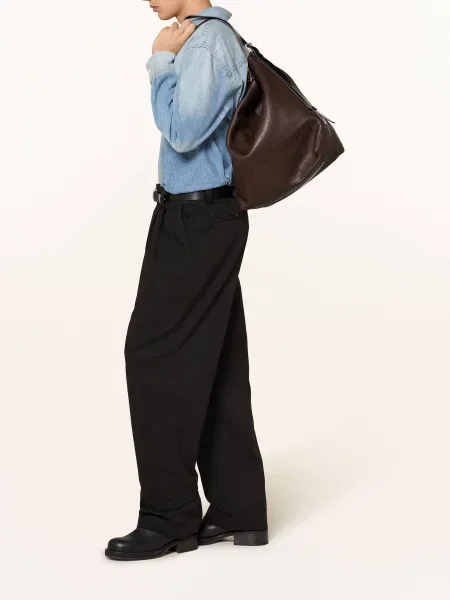 Agolde Kalhoty Slater Regular Fit černá
