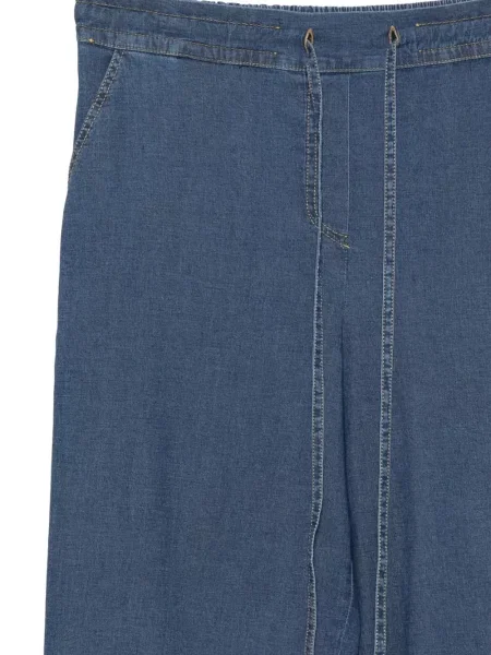 Pantaloni Zanetti cu cordon albastru