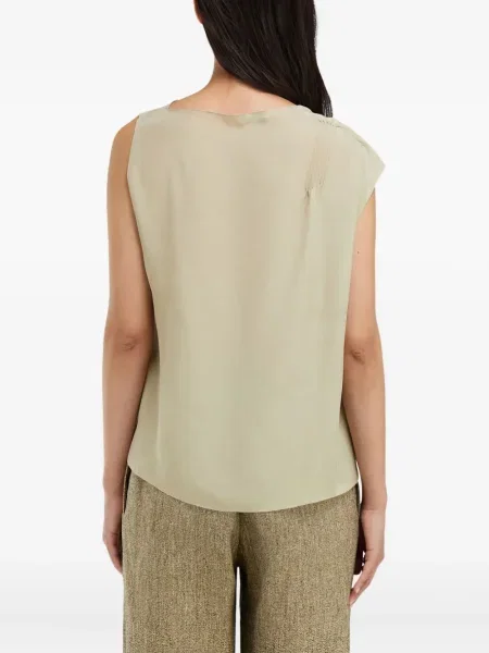 Top Ferragamo din dantelă