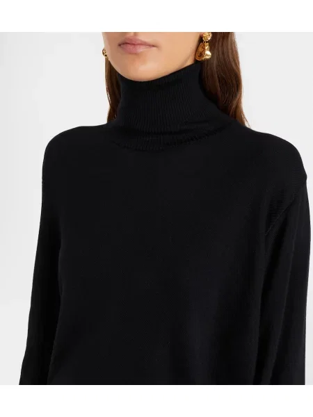 Rochie Magda Butrym de lână negru