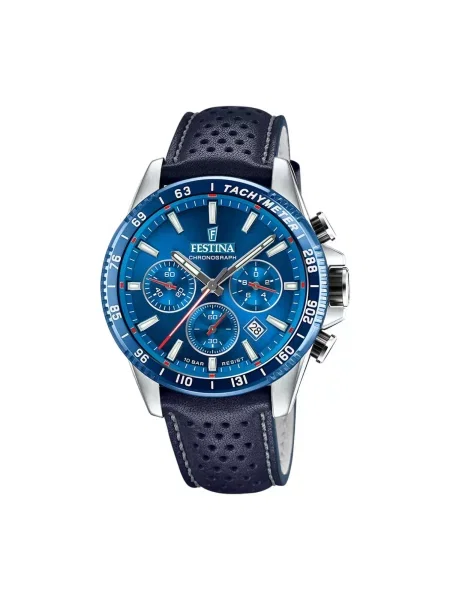 FESTINA Analogové hodinky Chronograph TIMELESS CHRONOGRAPH' modrá