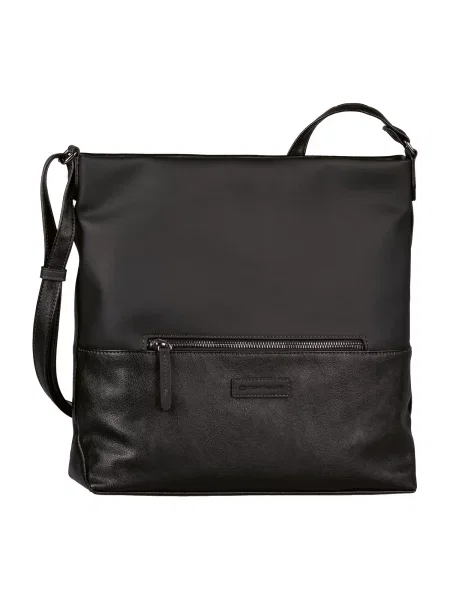 TOM TAILOR Geantă de umăr Gia' negru