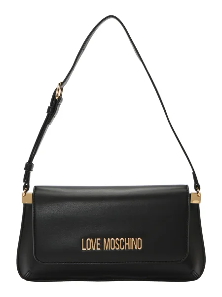 Crossbody torbica Love Moschino črna