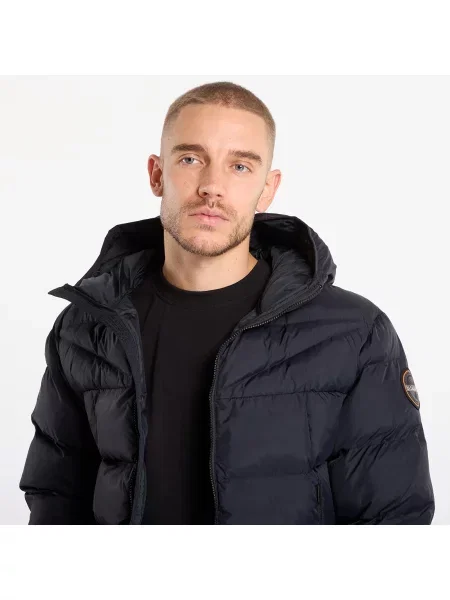 Kurtka Napapijri A-Molveno Hood Black Beauty XL czarna