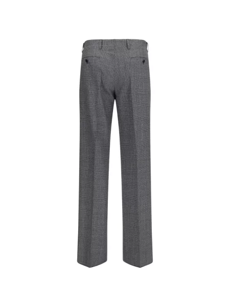 Pantaloni Lardini cu model pepito gri
