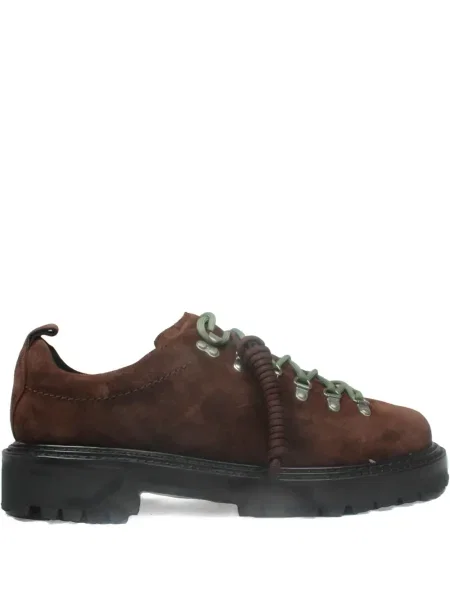 Pantofi derby G.h. Bass & Co cu șireturi din dantelă maro