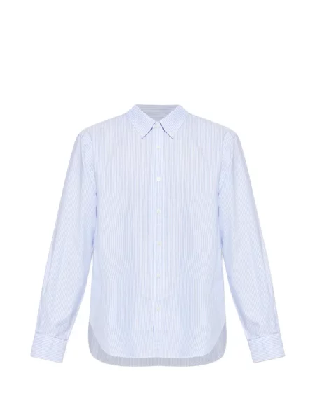Cămașă Rag & Bone cu dungi albastru