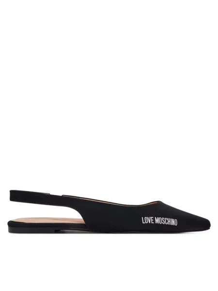Balerinos LOVE MOSCHINO juoda