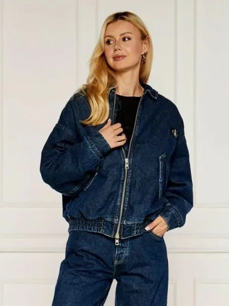 Calvin Klein Jeans Farmer bomber dzseki kék