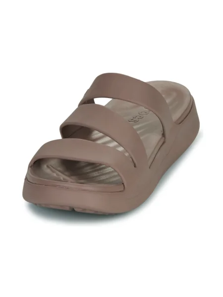 Pantofi Crocs cu bretele maro