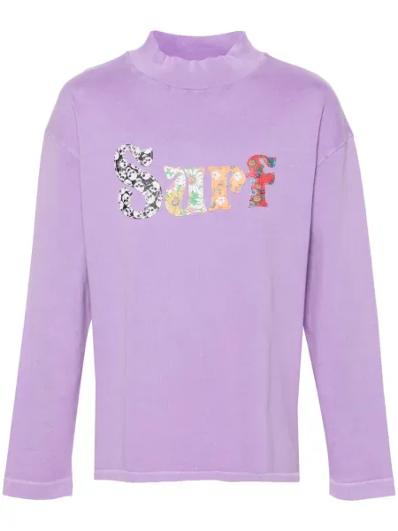 Majica Erl s vezom ljubičasta