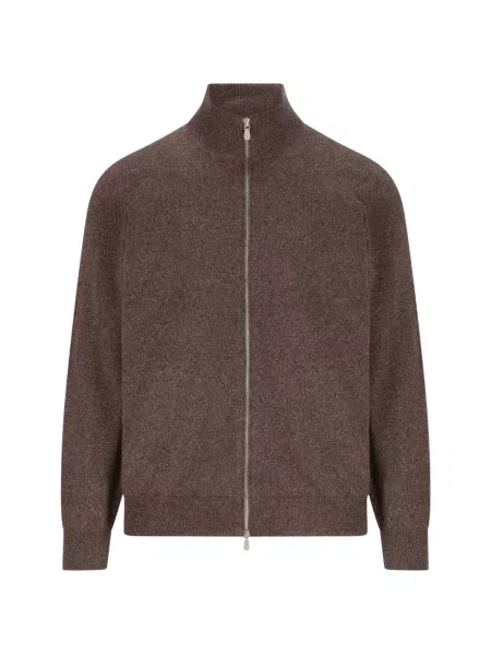Pulover Brunello Cucinelli maro