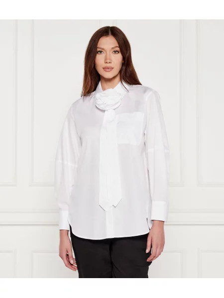 Marella SPORT Cămașă AVILA | Oversize fit alb
