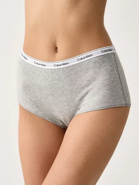 Calvin Klein Underwear nohavičky dámske s bavlnou sivá