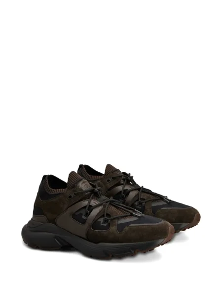 Sneakerși Tod's plasă chunky maro