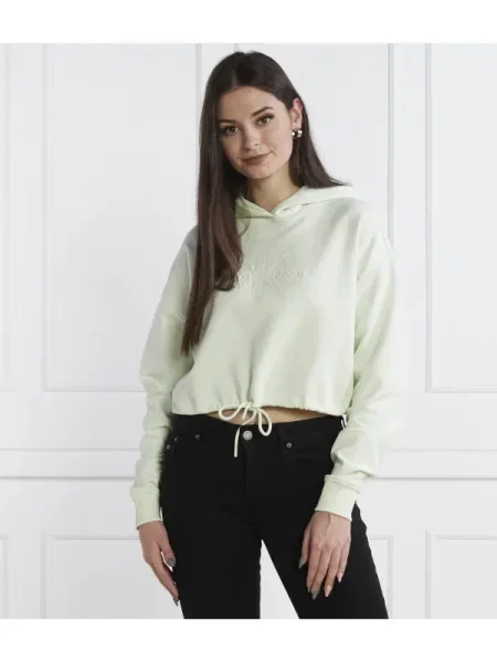 Calvin Klein Jeans Hanorac verde