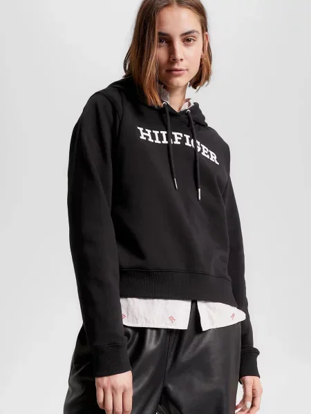 Толстовка Tommy Hilfiger чорна
