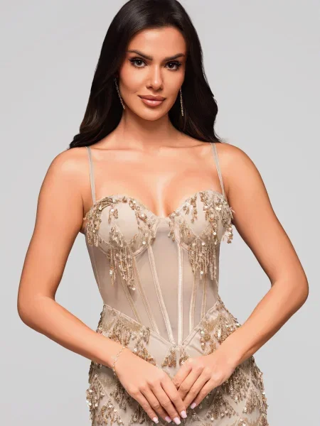 Rochie de seară Edoti de costum