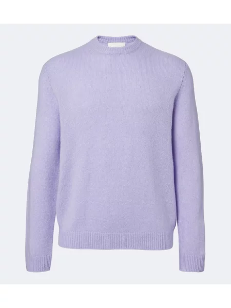 Pulover Lisa Yang de mătase violet