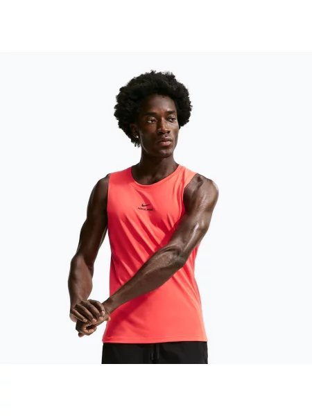 Koszulka treningowa Nike Pro Training Dri-Fit laser crimson/black czarna