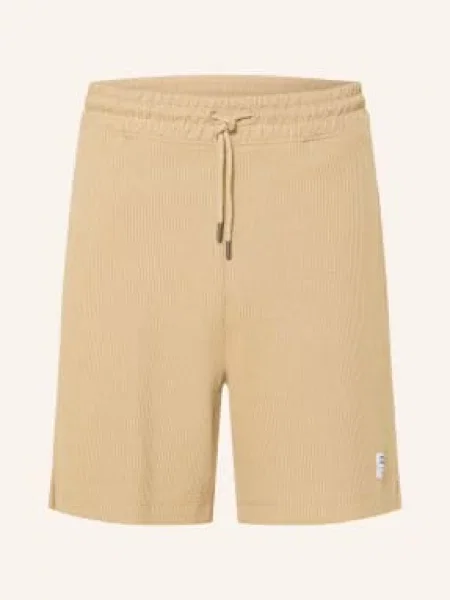 Hugo Szorty Dresowe Nuwafflo beige beżowe