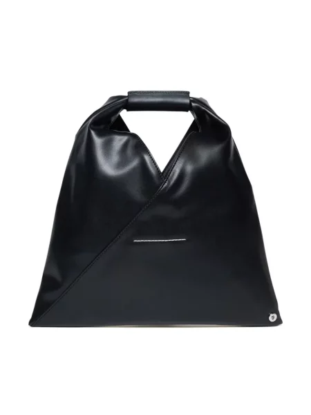 Dětska shopper kabelka Mm6 Maison Margiela černá