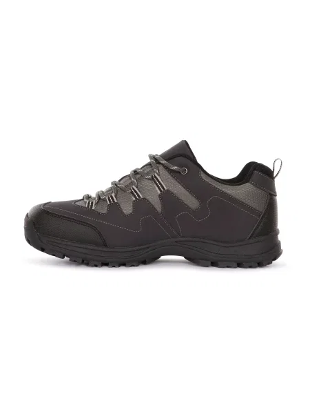 Шкіряні Кросівки Trespass Finley low cut сірий