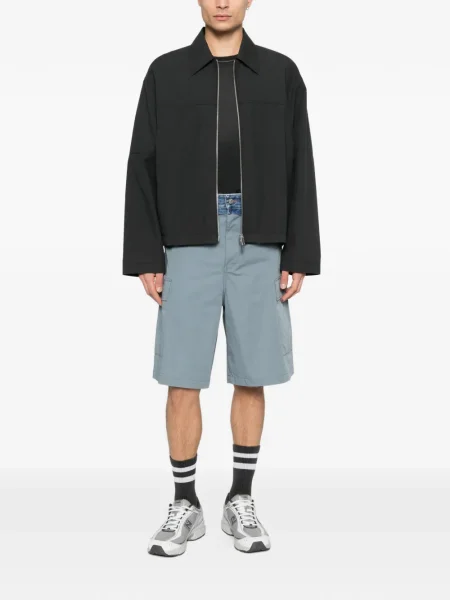 Džínové šortky Mm6 Maison Margiela modré