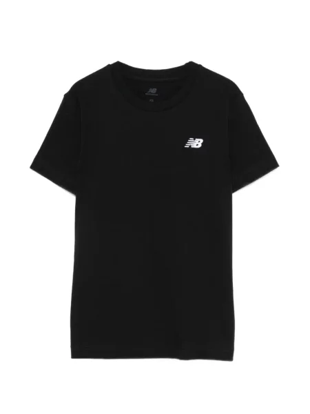 Тениска New Balance бродирана кафяво