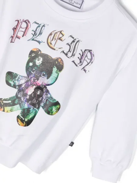 Bluza dziecięca Philipp Plein biała
