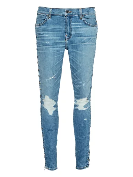 Pantaloni Amiri zdrențuiți albastru