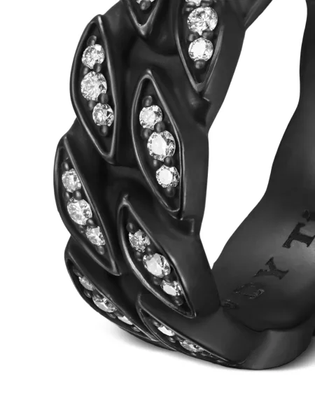 Пръстен David Yurman черно