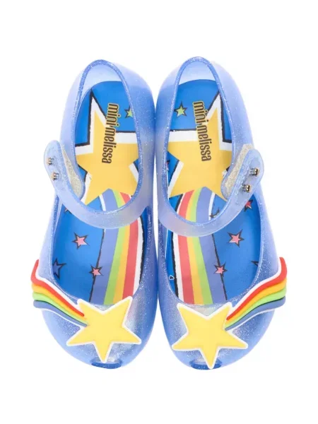 Balerinki dziecięce Mini Melissa niebieskie