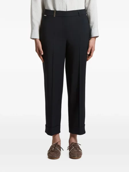 Pantaloni Peserico albastru