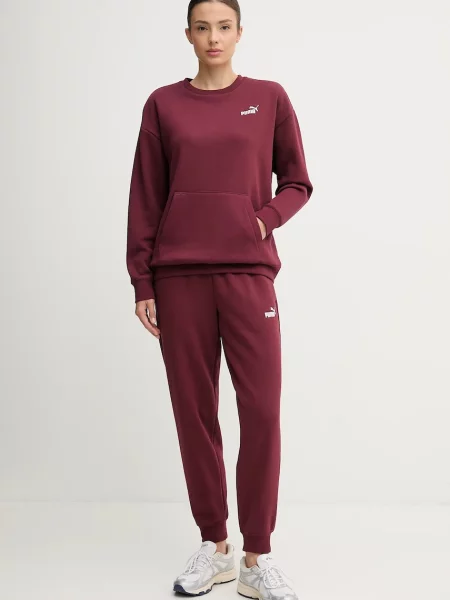 Dres o luźnym kroju czerwony