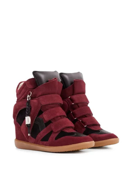 Sneakerși Isabel Marant roșu