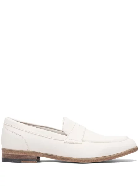Pantofi loafer Sturlini Firenze din piele alb