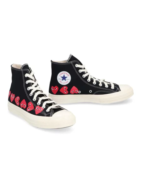 Sneakersy Comme Des Garcons Play czarne