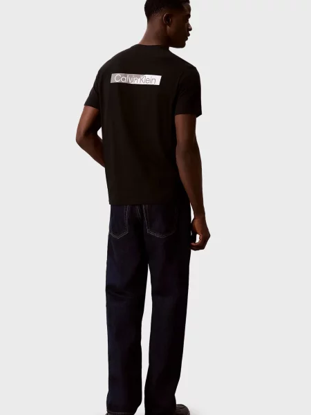 Футболка Calvin Klein с лого черная
