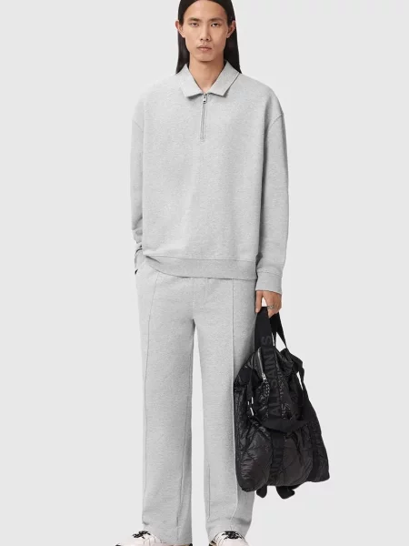 Кофта AllSaints меланж сірий