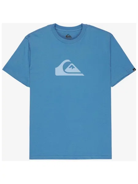 Koszulka Quiksilver Ev Comp Logo jasna M niebieska