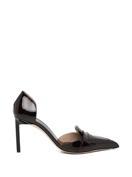 Pantofi cu toc Tom Ford cu vârf ascuţit maro