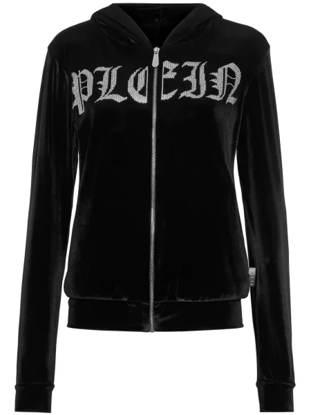 Bluza z kapturem Philipp Plein czarna