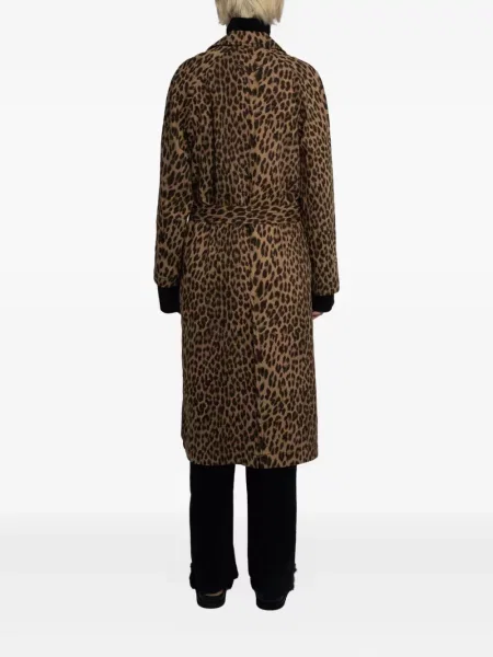 Palton Zadig&voltaire cu imagine cu model leopard